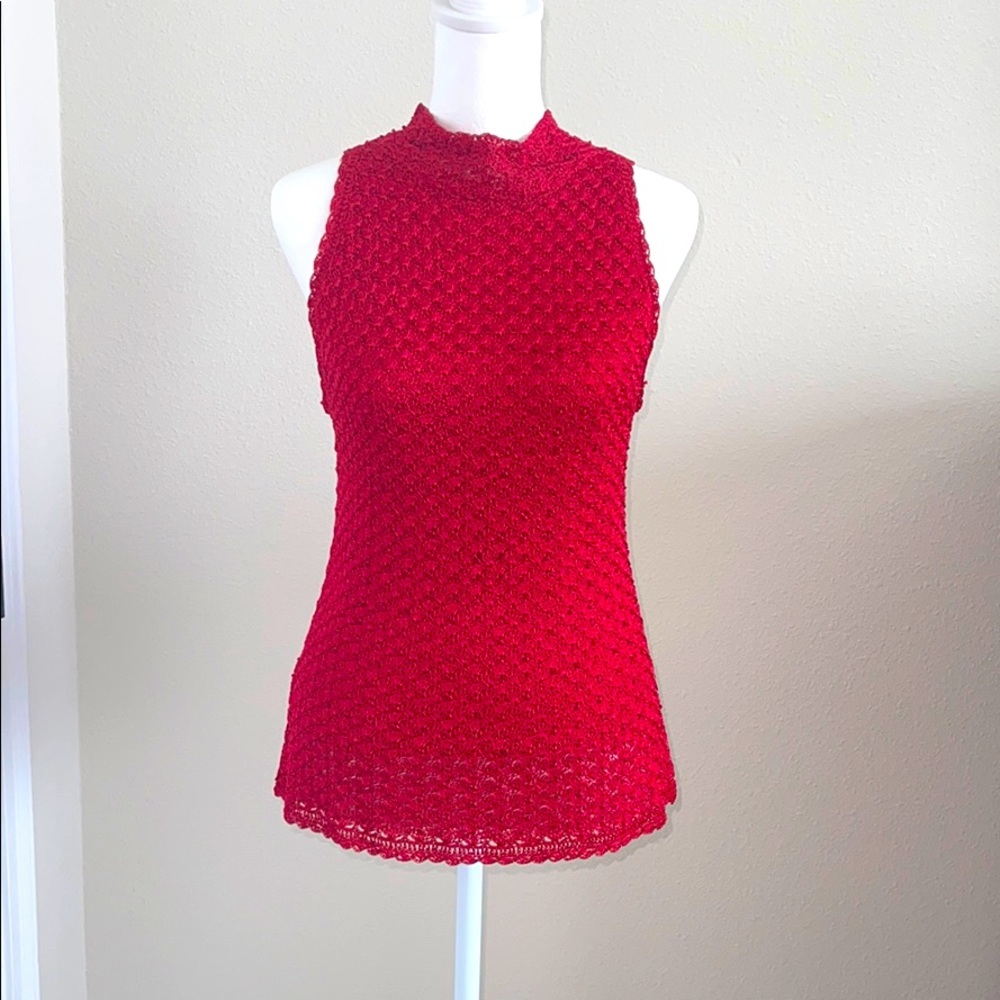 BASIX II sleeveless dressy top XL